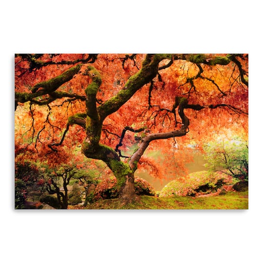 Lumaprints 36&#x22; Autumn Symphony Canvas Giclee Wall Art